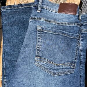 Classic Blue Straight-Leg Jeans